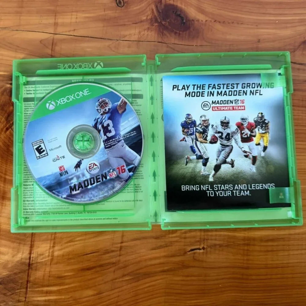 Xbox One Madden NFL 16 Video Game